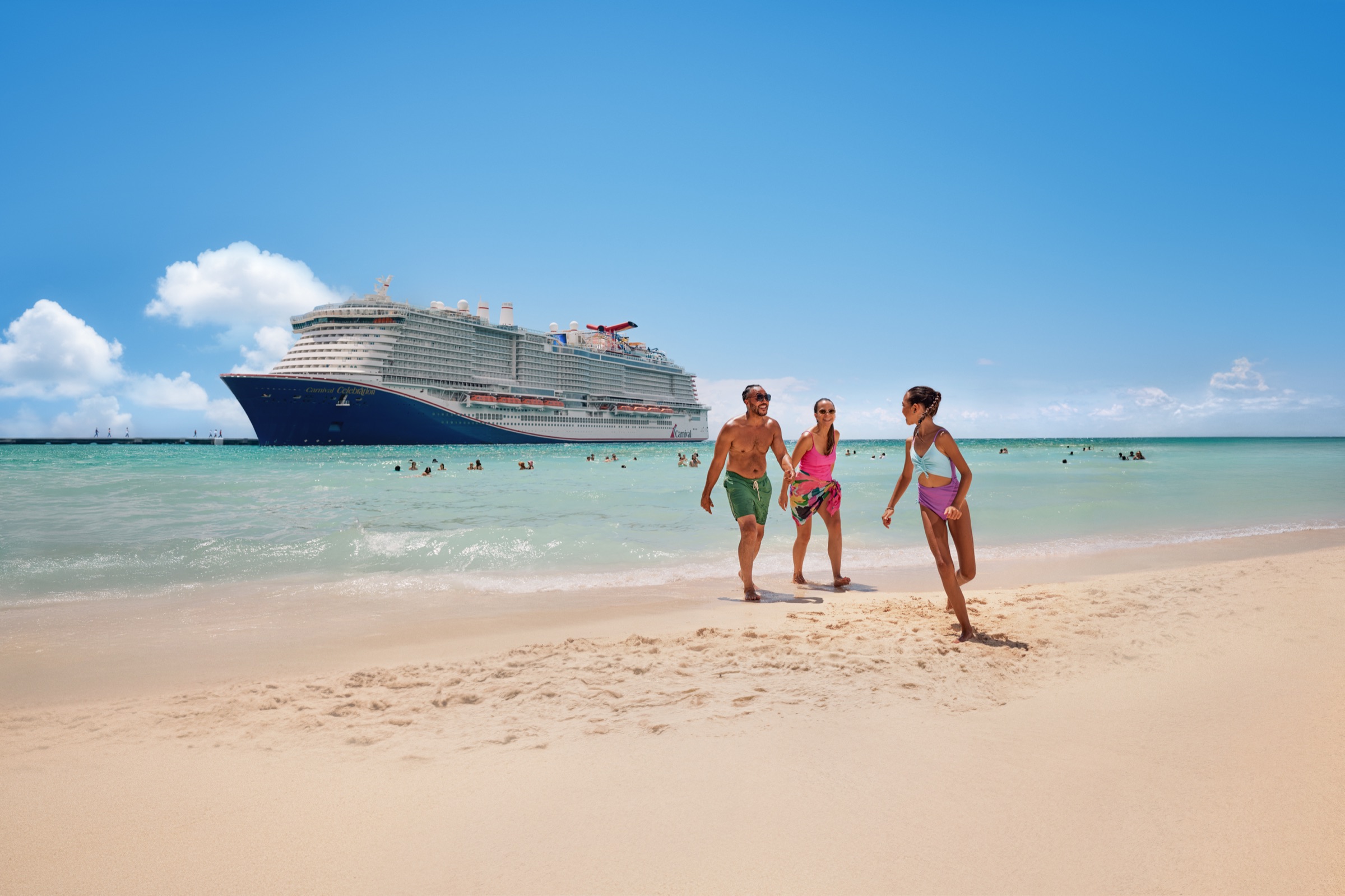 Carnival Cruise Ship at Sea